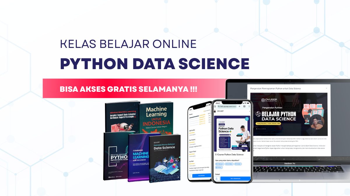 Sampul kelas Anak Desa Jadi Ahli Python Data Science Analytics