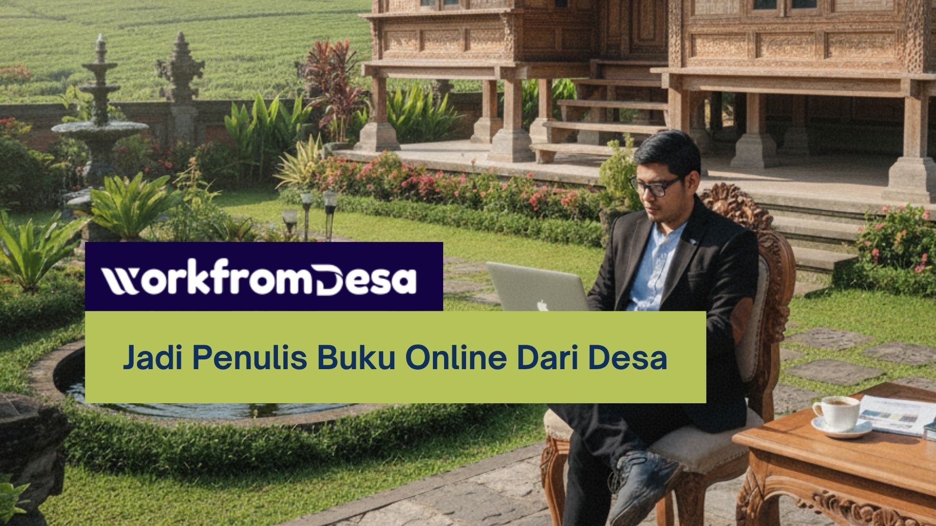 Sampul kelas Jadi Penulis Buku Online Dari Desa